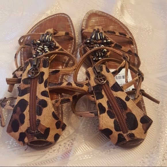 Sam Edelman Shoes - Sam Edelman Leopard Gladiator Sandals